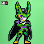 Cell Puzzle 2D - 41,5 x 23,1cm - Dragon Ball Z - Pix Brix