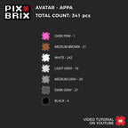 Appa Armable 3D - Avatar - Pix Brix