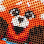 Meilin Panda Puzzle 2D - 30.3 x 29.5cm - Turning Red - Pix Brix