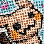 Mimikyu Puzzle 2D - 25.5 x 25.5cm - Pix Brix