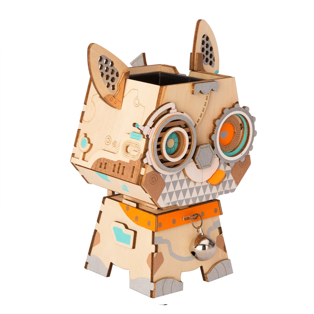 Pot Puppy - Macetero de Perro - Maqueta de Madera