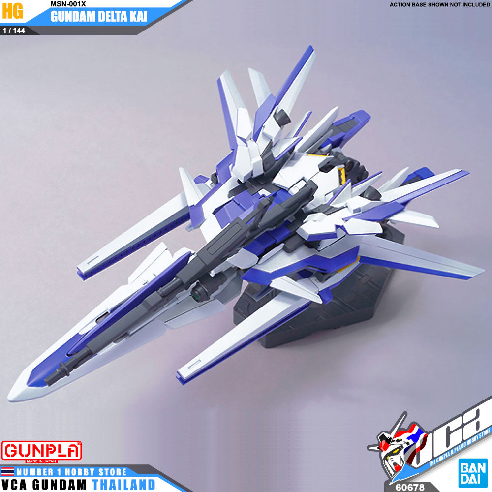1/144 HGUC GUNDAM DELTA KAI - Model Kit Articulado - Bandai