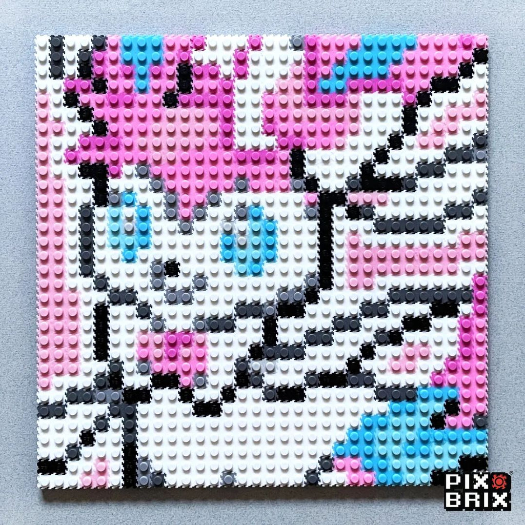 Sylveon Puzzle 2D - 25.5 x 25.5cm - Pix Brix