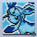 Glaceon Puzzle 2D - 25.5 x 25.5cm - Pix Brix