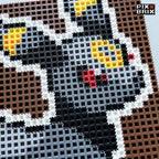 Umbreon Puzzle 2D - 25.5 x 25.5cm - Pix Brix