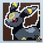 Umbreon Puzzle 2D - 25.5 x 25.5cm - Pix Brix