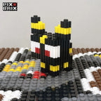 Umbreon Pequeño Armable 3D - Pokemon - Pix Brix