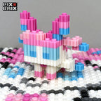 Sylveon Pequeño Armable 3D - Pokemon - Pix Brix
