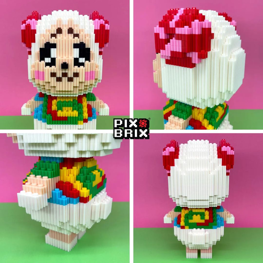 Dom Armable 3D - Animal Crossing - Pix Brix