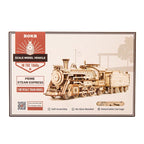 Prime Steam Express Train - Rompecabezas 3D - Maqueta de Madera Rolife