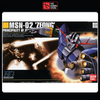 1/144 HGUC MSN-02 ZEONG - Model Kit Articulado - Bandai