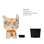 Pot Puppy - Macetero de Perro - Maqueta de Madera