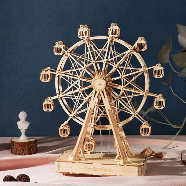 Ferris Wheel Musical - Rompecabezas 3D - Maqueta de Madera Rolife