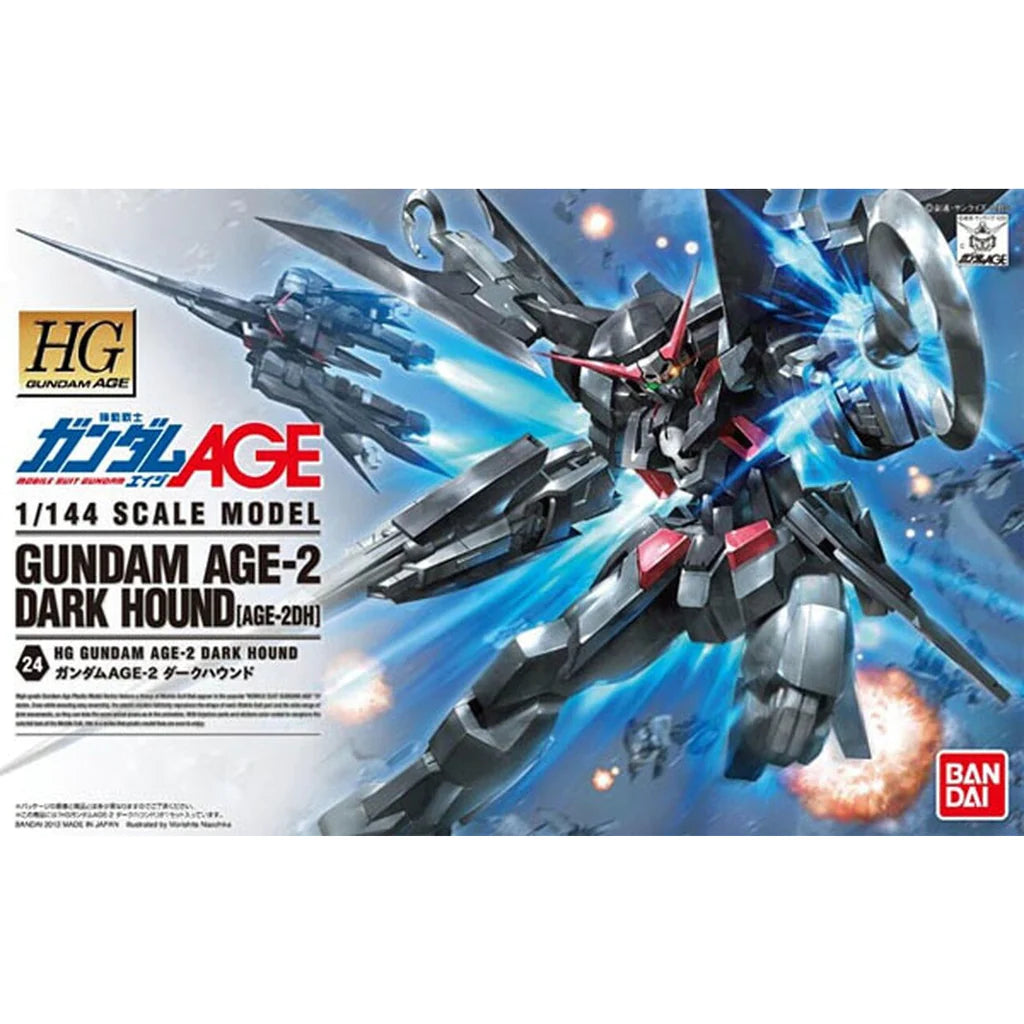 HG 1/144 GUNDAM AGE-2 DARK HOUND - Model Kit Articulado - Bandai
