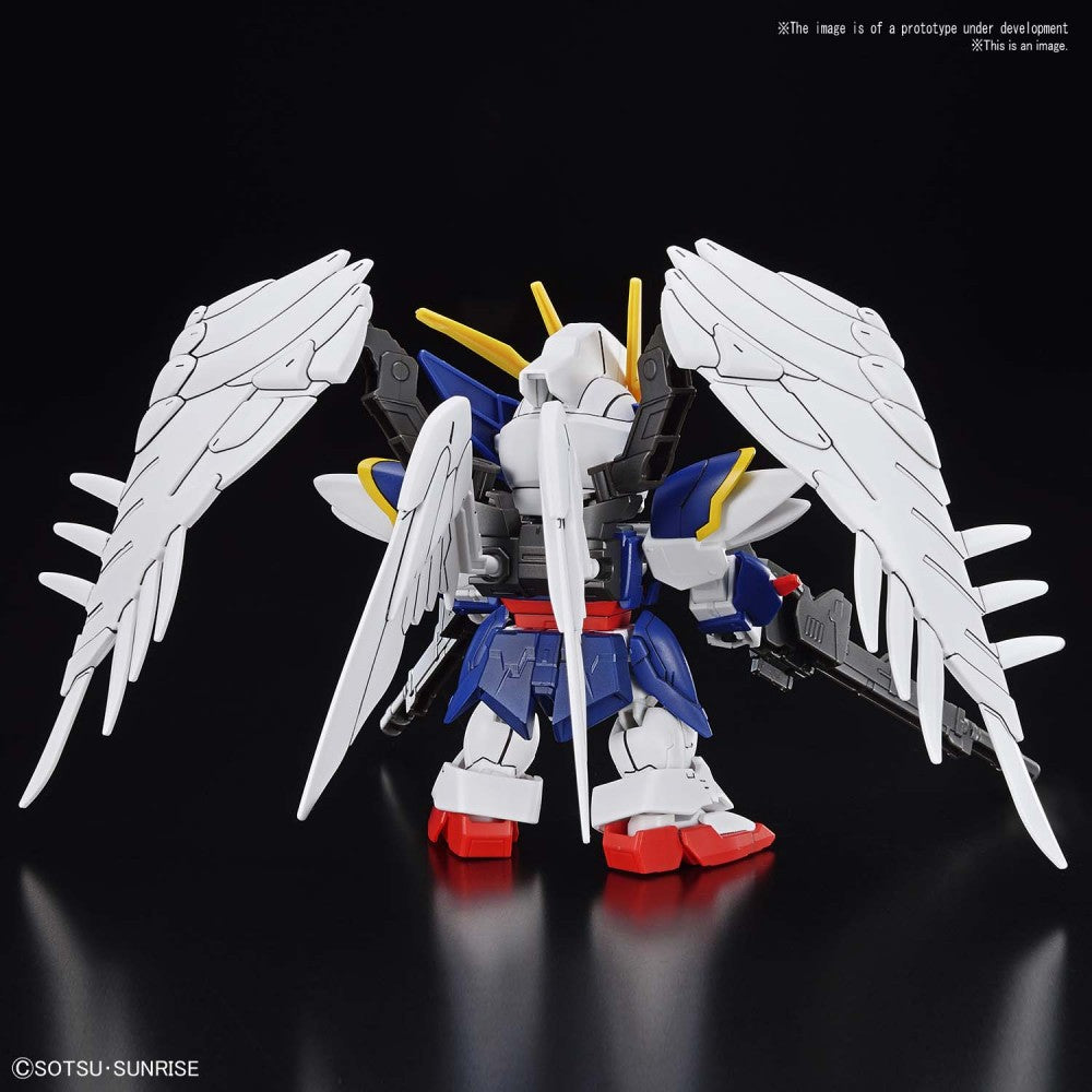 SD Gundam Cross Silhouette Wing Gundam Zero EW - Model Kit Articulado - Bandai