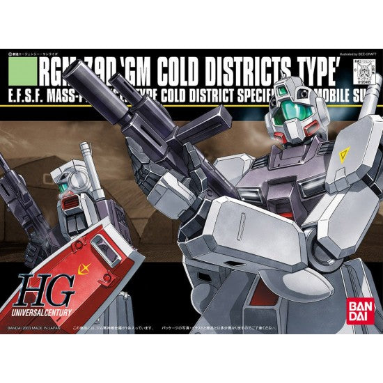 1/144 HGUC RGM-79D GM COLD DISTRICT TYPE - Model Kit Articulado - Bandai