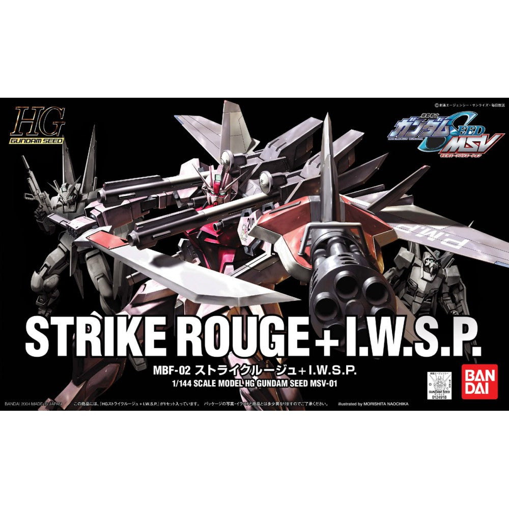 1/144 HG STRIKE ROUGE + I.W.S.P. - Model Kit Articulado - Bandai