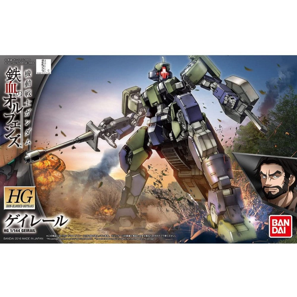 HG 1/144 Geirail - Model Kit Articulado - Bandai