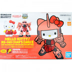 Hello Kitty / MS-06S Zaku II SD Gundam - Model Kit Articulado - Bandai