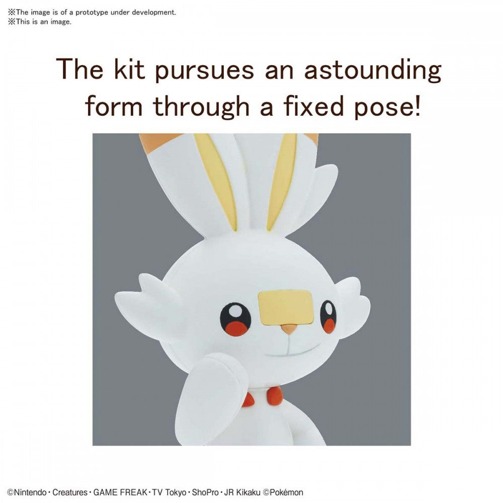 Scorbunny - Pokémon Model Kit