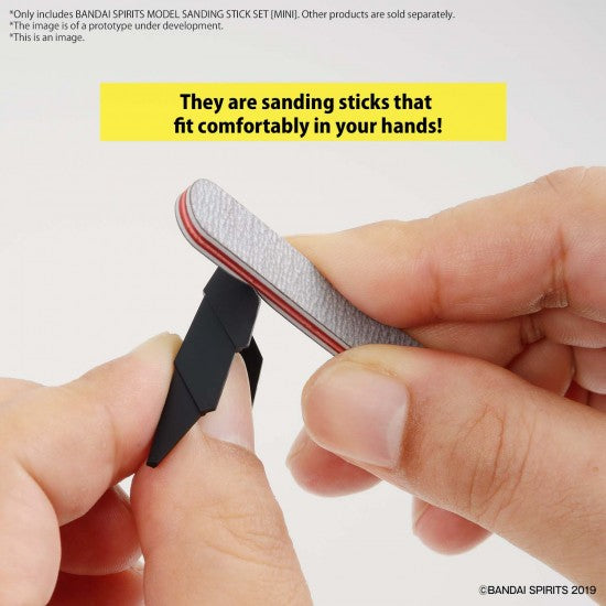 BANDAI SPIRITS MODEL SANDING STICK SET [MINI] (9) - Bandai