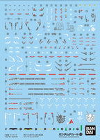 GUNDAM DECAL 132 RG 1/144 Hi-V GUNDAM - Model Kit Articulado - Bandai