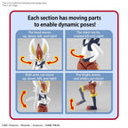 Cinderace - Pokemon Model Kit - Bandai