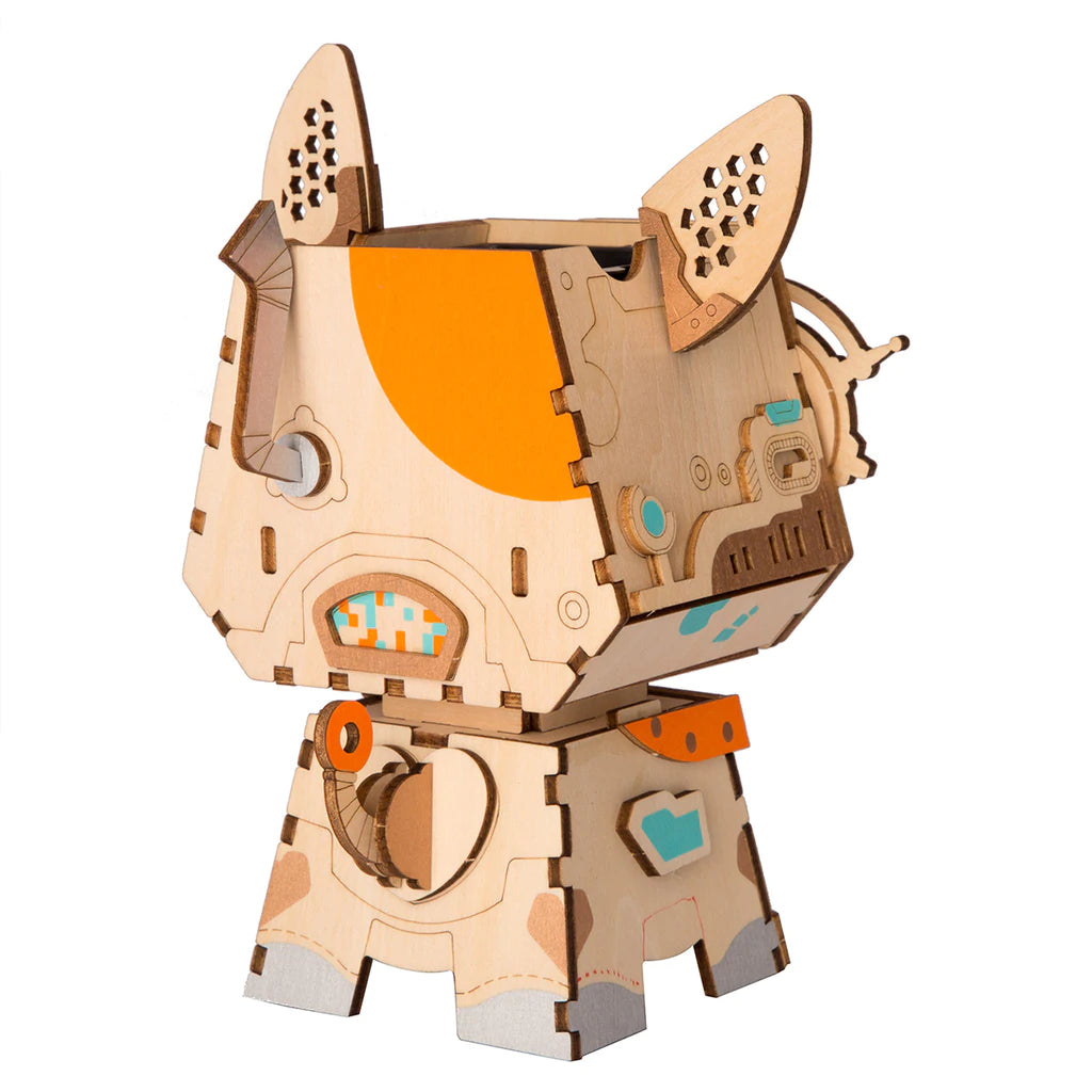 Pot Puppy - Macetero de Perro - Maqueta de Madera