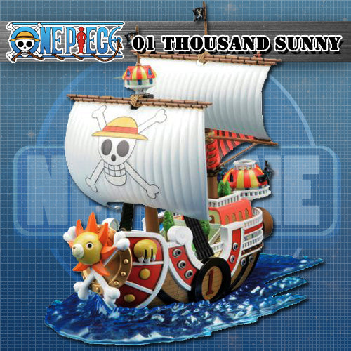THOUSAND SUNNY Grand Ship Collection - Model Kit - Bandai