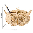 Owl Storage Box - Rompecabezas 3D - Maqueta de Madera Rolife