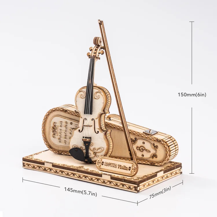 Violin Capriccio - Maqueta de Madera ROKR