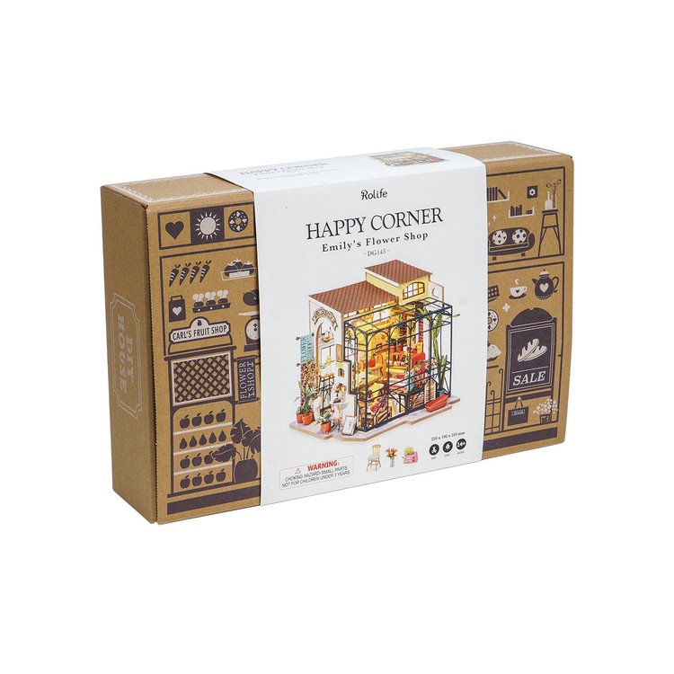 Happy Corner - Florería de Emily - Maqueta a Escala
