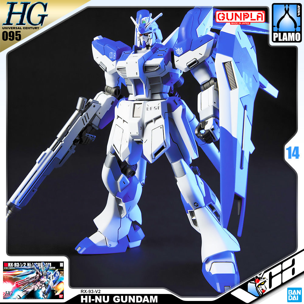 1/144 HG RX-93-V2 HI v GUNDAM- Model Kit Articulado - Bandai
