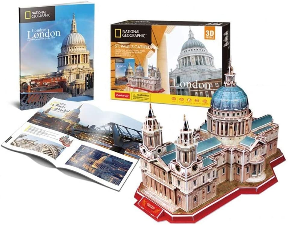 St. Paul's Cathedral London - Nat Geo - Rompecabezas 3D