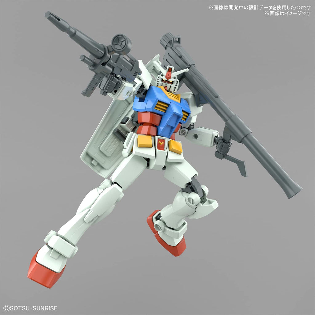 ENTRY GRADE RX-78-2 GUNDAM (FULL WEAPON SET) - Model Kit Articulado - Bandai