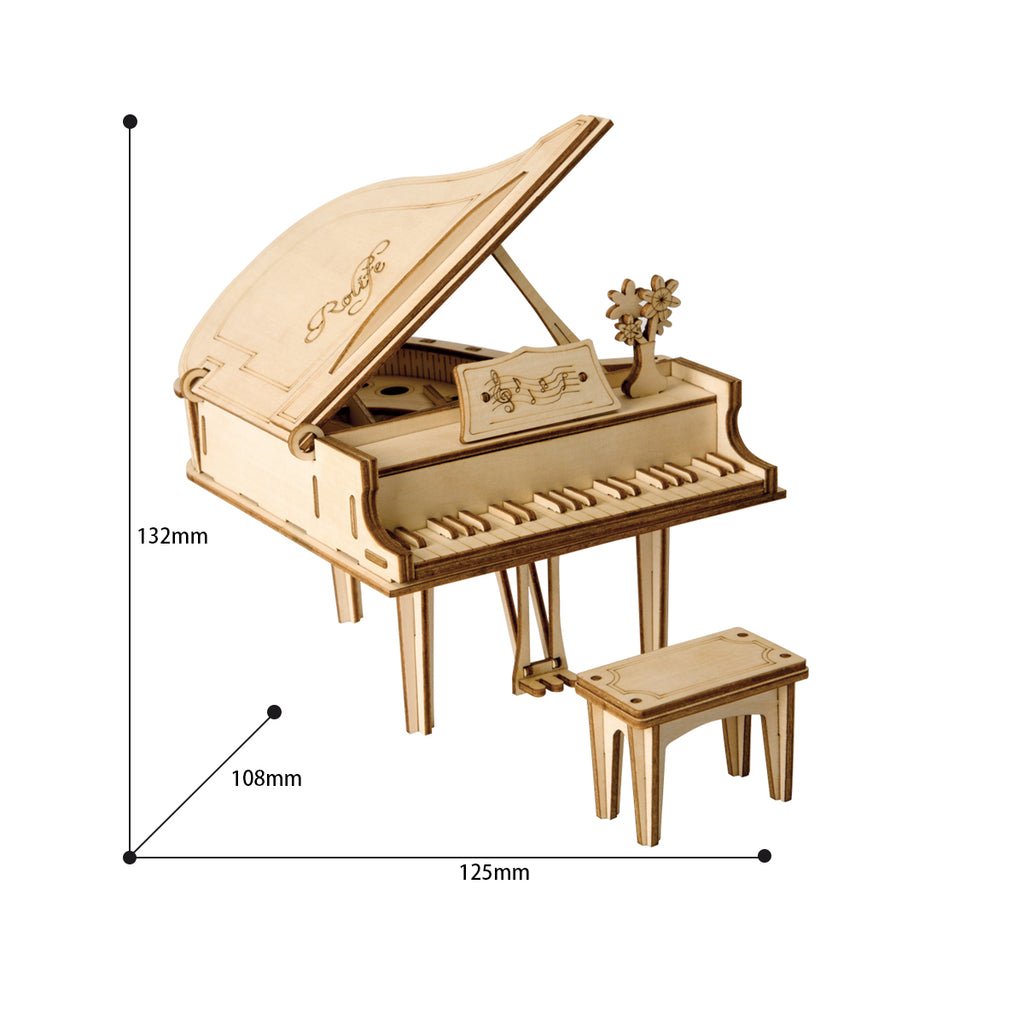 Grand Piano - Maqueta de Madera Rolife