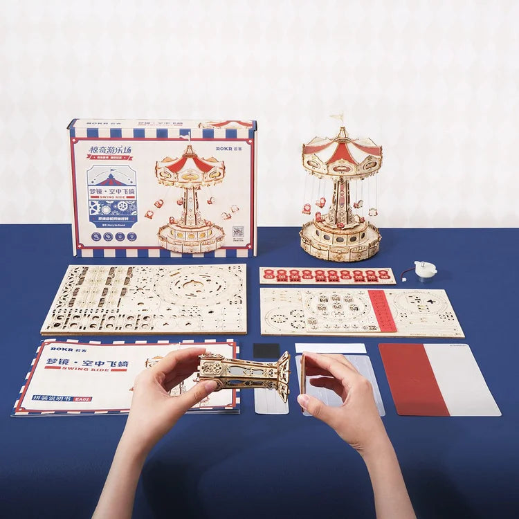 Swing Ride - Rompecabezas 3D de Madera - ROKR