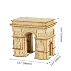 Arco del Triunfo - Rompecabezas 3D - Maqueta de Madera Rolife