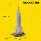 Empire State Building New York - Nat Geo - Rompecabezas 3D