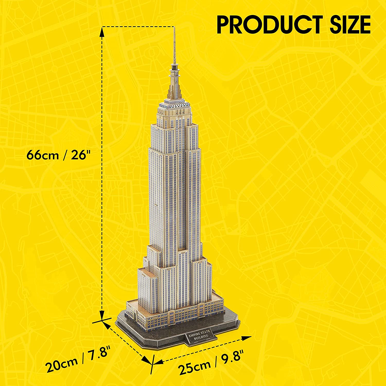 Empire State Building New York - Nat Geo - Rompecabezas 3D