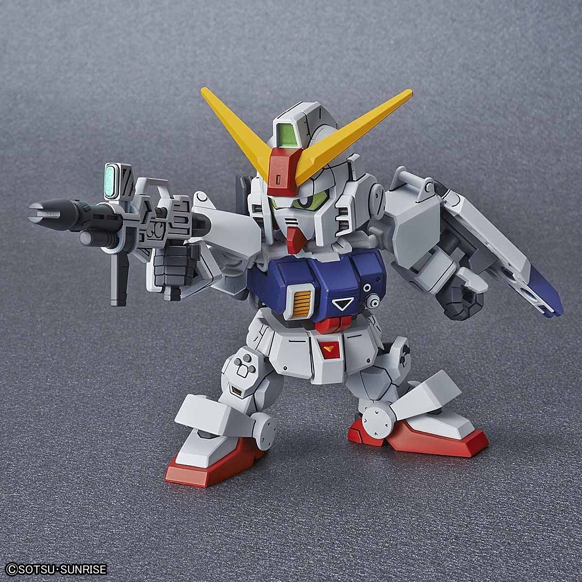 SD Gundam Cross Silhouette Gundam Ground Type 08 - Model Kit Articulado - Bandai