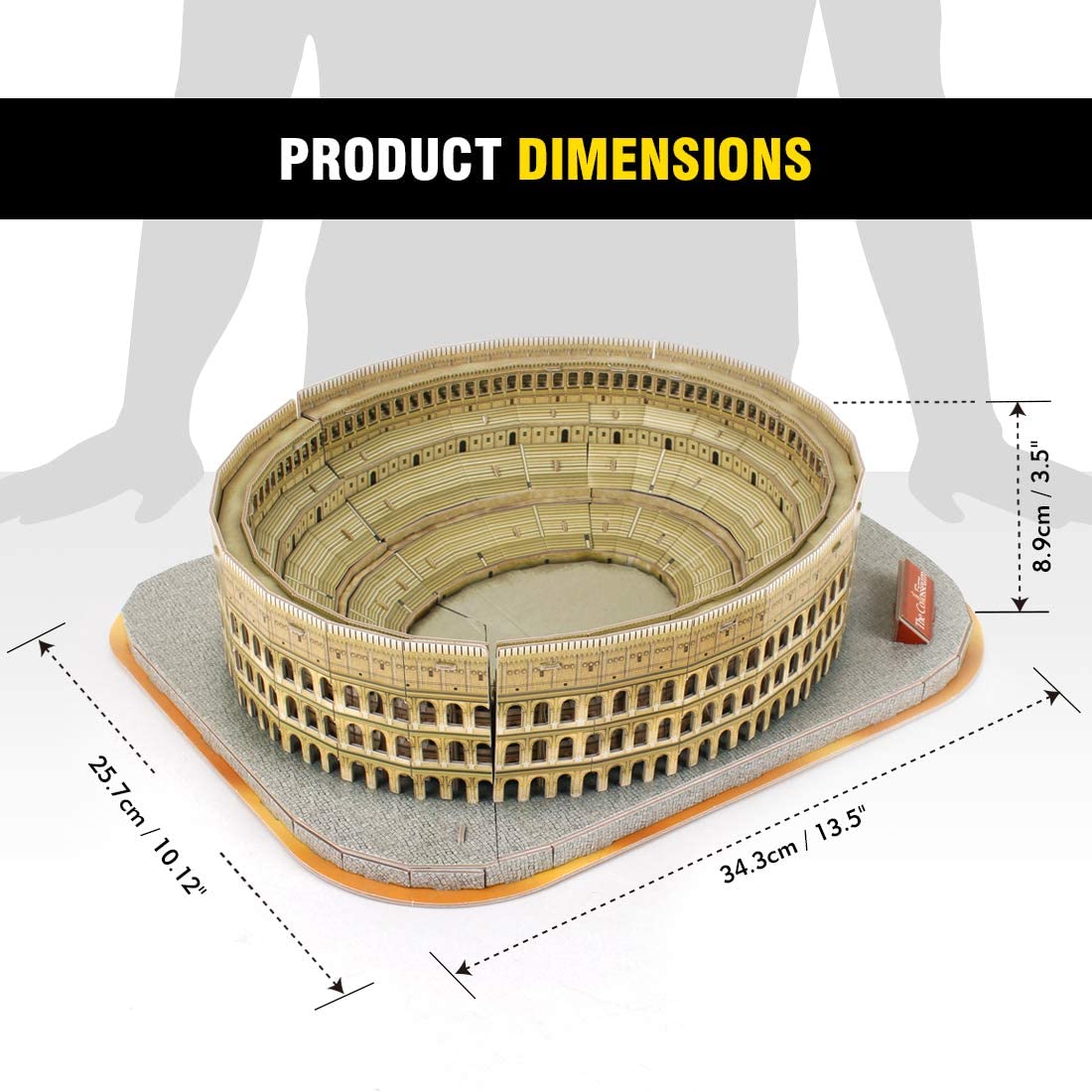 The Colosseum Rome - Nat Geo - Rompecabezas 3D