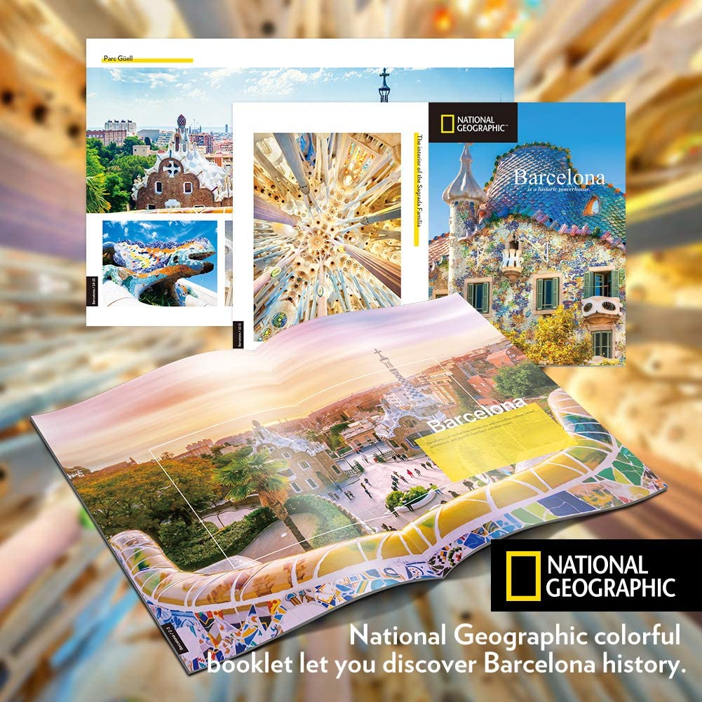 Sagrada Familia Barcelona - Nat Geo - Rompecabezas 3D