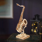 Saxophone - Mini Saxofón - Maqueta de Madera Rolife