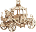 Pumpkin Cart - Rompecabezas 3D - Maqueta de Madera Rolife