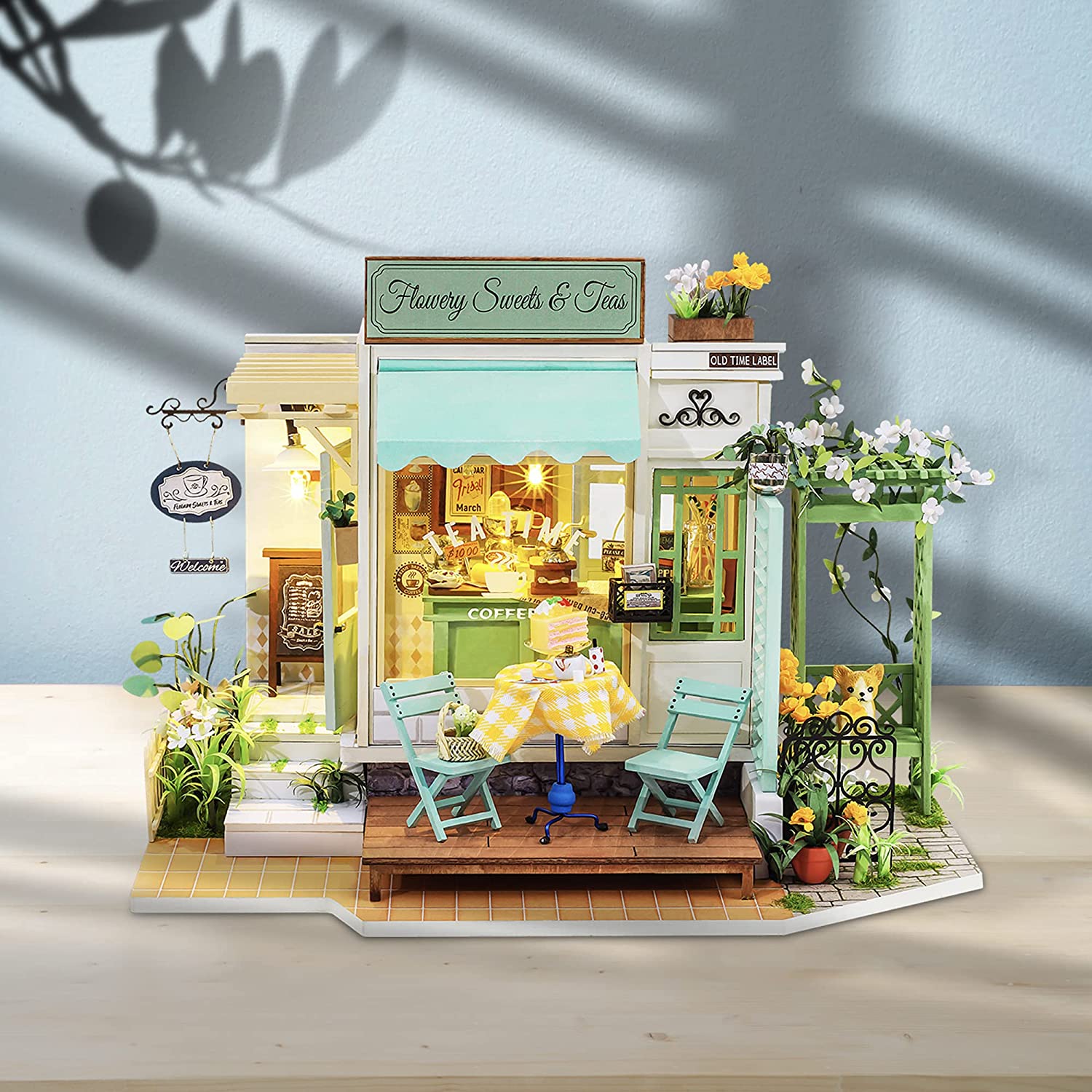 Flowery Sweets & Teas - Maqueta a Escala - Rolife