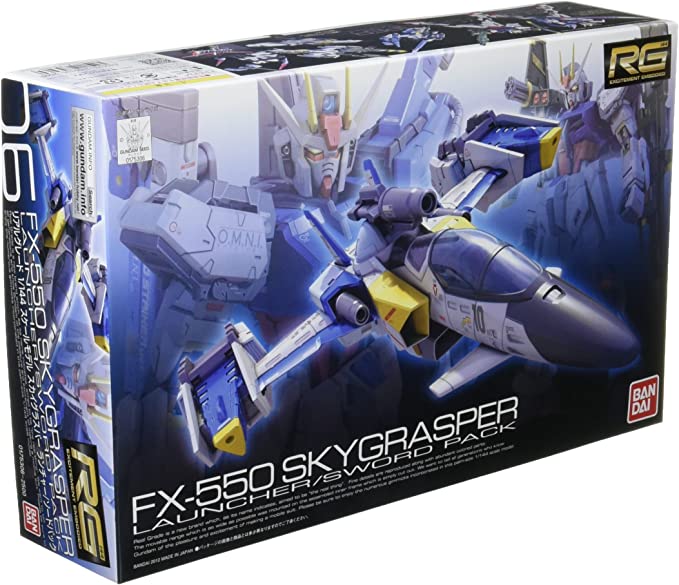 RG 1/144 FX-550 SKYGRASPER Launchers/Sword Pack - Model Kit Articulado - Bandai