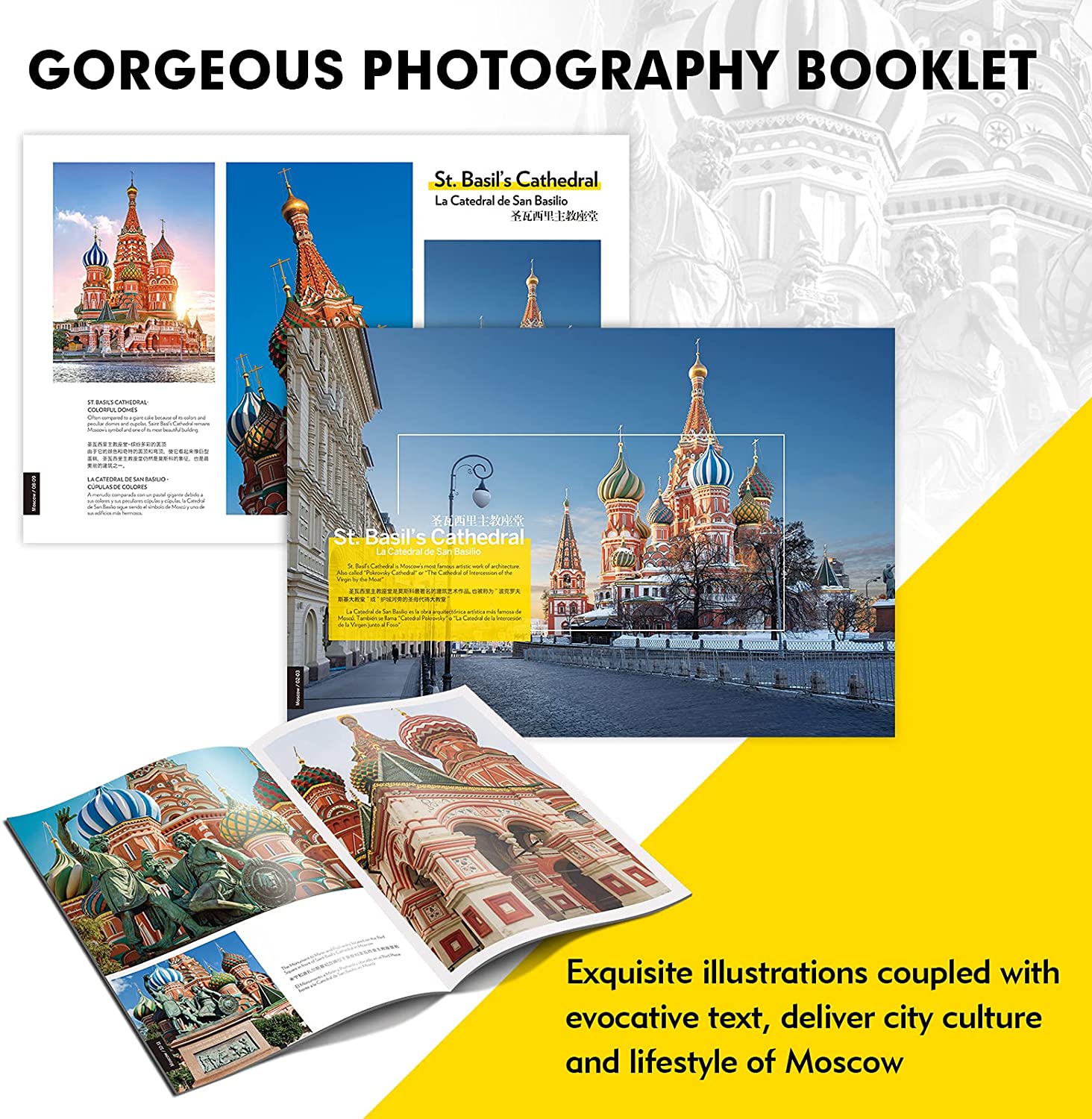 Saint Basil's Cathedral Moscow - Nat Geo - Rompecabezas 3D