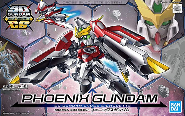 SD GUNDAM CROSS SILHOUETTE PHOENIX GUNDAM - Model Kit Articulado - Bandai