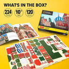 Saint Basil's Cathedral Moscow - Nat Geo - Rompecabezas 3D